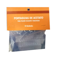 Portaguías de Acetato