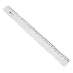 Regla Plástica 30 cm Economica