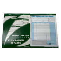 Talonario Multiforma Autocopiante