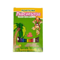 Plastilina Parchesitos x 10 jumbo