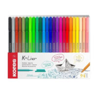 Micropuntas Kores K-liner X 24 Rotulador Punta 0.4mm