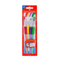 Pinceles Faber-castell Soft Touch – Blíster × 4