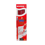 Lapiz Jumbo Rojo Kores Chequeo