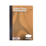 Libro de Contabilidad Tres Columnas Pasta Dura