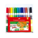 Plumones Faber Castell Bicolor Jumbo x 12