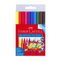 Plumones Faber Castell Grip x 10