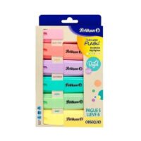Resaltadores Pastel Pelikan x 6