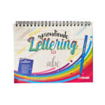 Kit Aprendiendo Lettering (Guía+ Plumones Punta Pincel x 48)