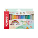 Plastilina Pastel Kores x 12