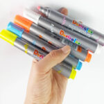Marcadores Borrables Tiza Liquida Doricolor x 5