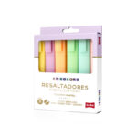 Resaltadores Pastel Incolors Scribe x 6