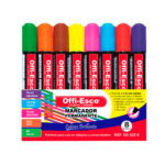 Marcadores Permanente Offi Esco OE-522 x 8 ud